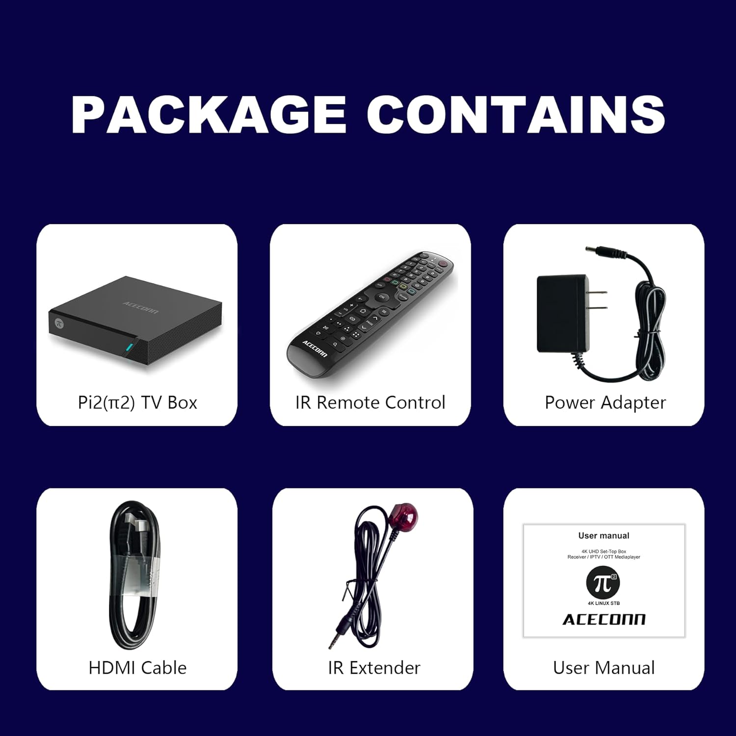 ACECONN Pi2 Linux Streaming Box