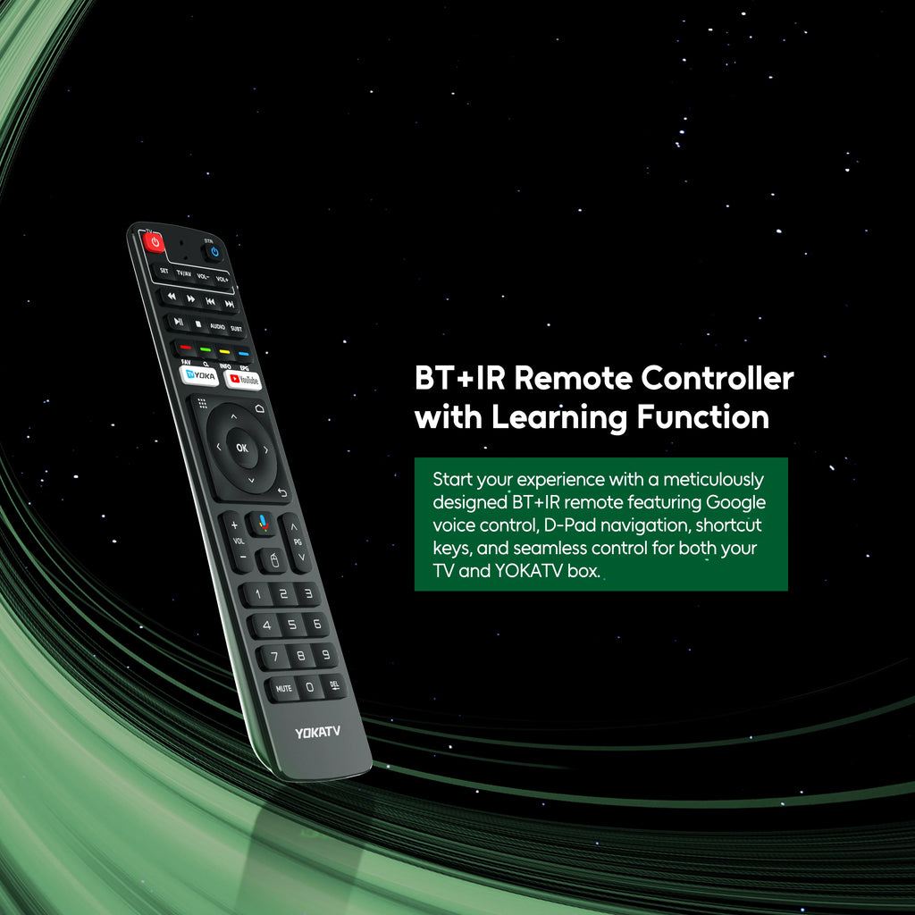 YOKA IPX1 4K Streaming Android TV Box