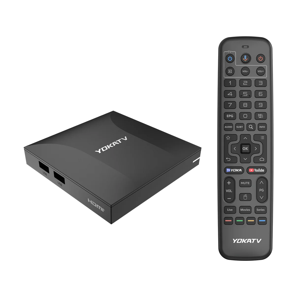 YOKA IPX3 4K UHD Streaming Android TV Box